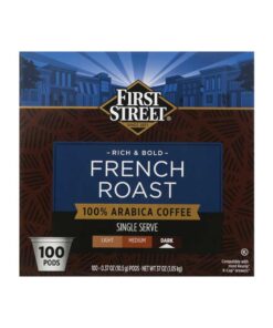 Capsulas De Café French Roast First Street 100pzas