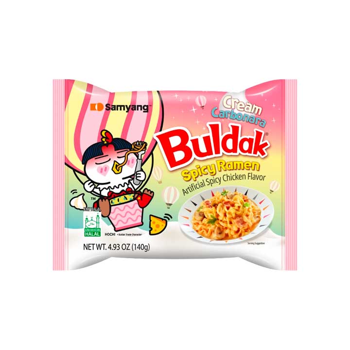 Crema Ramen Carbonara Buldak 140 Gr