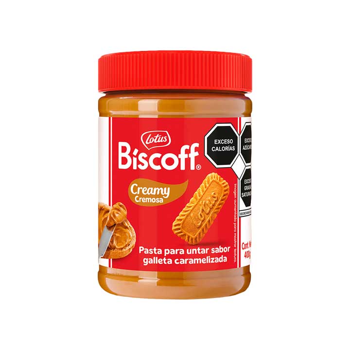 Pasta para Untar Sabor Caramelo Lotus Biscoff 400 Gr