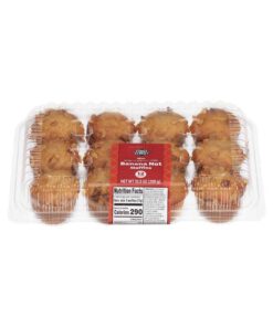 Mini Muffins De Plátano y Nueces First Street 12pzas