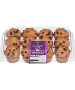 Mini Muffins con Chispas De Chocolate First Street 12pzas