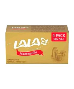 Mantequilla Regular sin Sal 4 Pack Lala