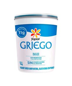 Yoghurt Griego Batido Natural Yoplait 1 Kg