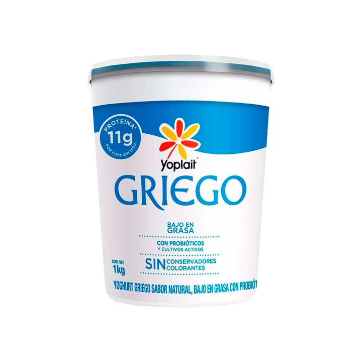 Yoghurt Griego Batido Natural Yoplait 1 Kg