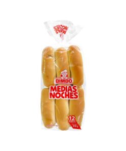 Pan p/Hot Dog Medias Noches Bimbo 510 Gr