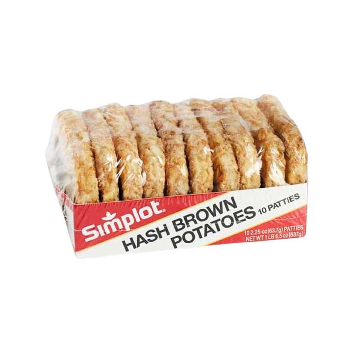 Papas Hash Brown Simplot 10 Pz