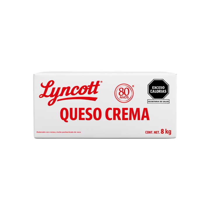 Queso Crema Lyncott 8 Kg
