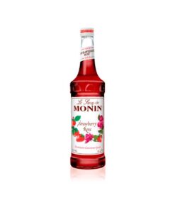 Jarabe de Rosa con Fresa Monin 750.0 Mls