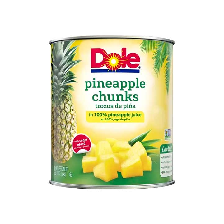 Piña Trozos Dole 3.0 Kg