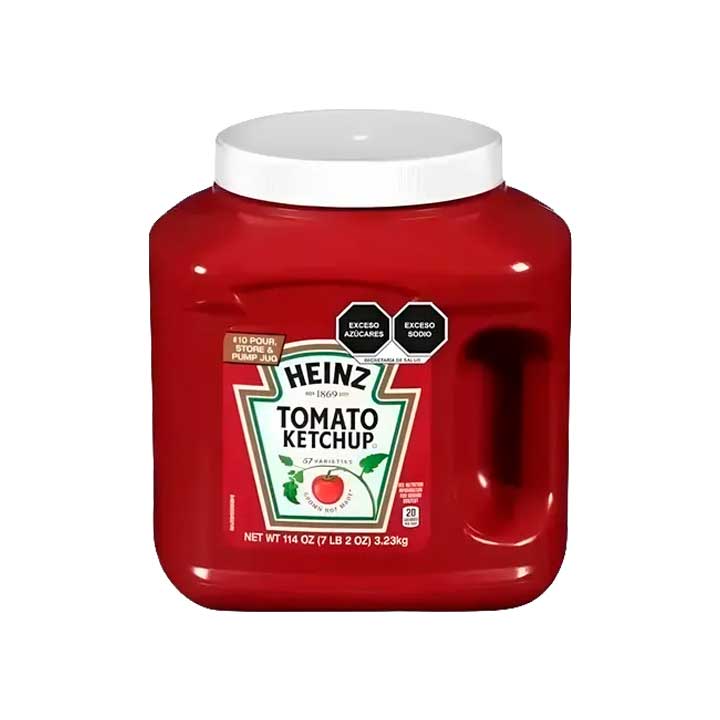 Salsa Catsup #10 Heinz Bote 3.23 Kg