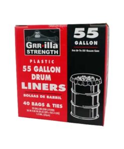 Bolsas p/Basura 55 G Grrilla 40 Pz