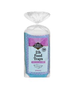 Charola Para Comida 2lb First Street 250pzas