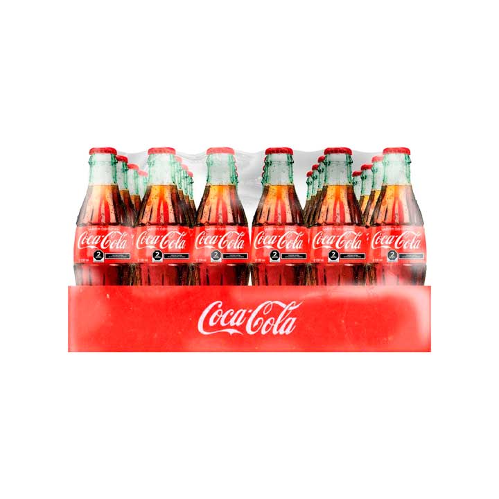 Soda Coca Cola 24pzas 235ml Botella