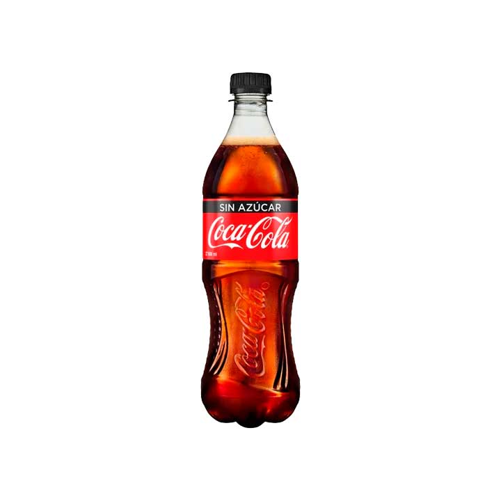 Soda sin Azucar Coca Cola 600.0 Mls